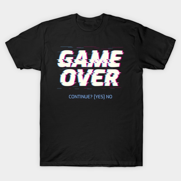 game Over T-Shirt by Internal Glow